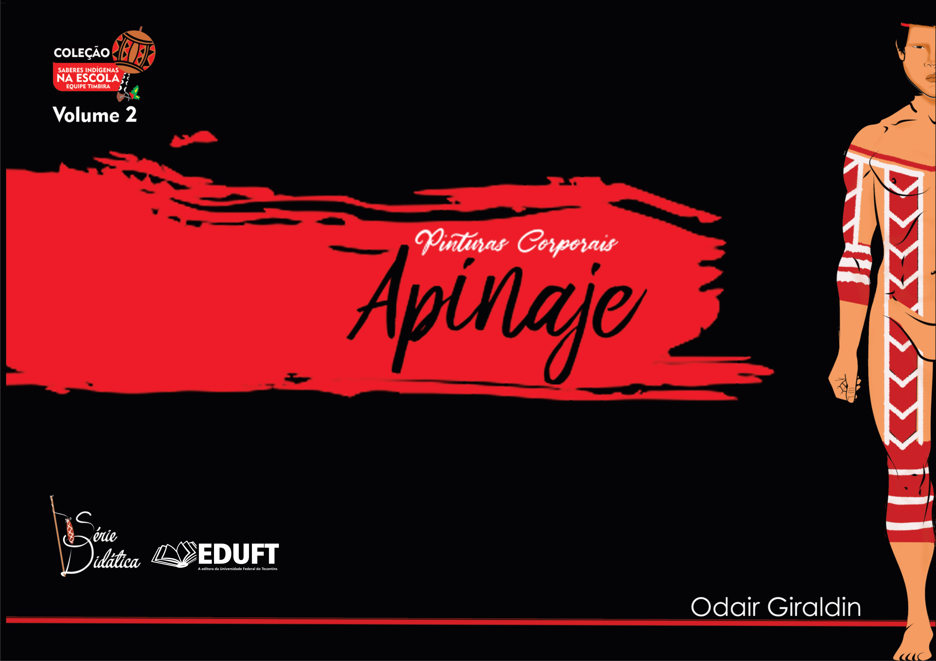 Capa livro Pinturas corporais Apinaje